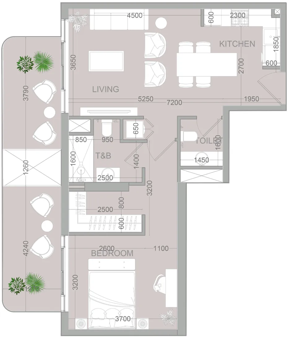 Object 1 TETR1S Tower floor plan