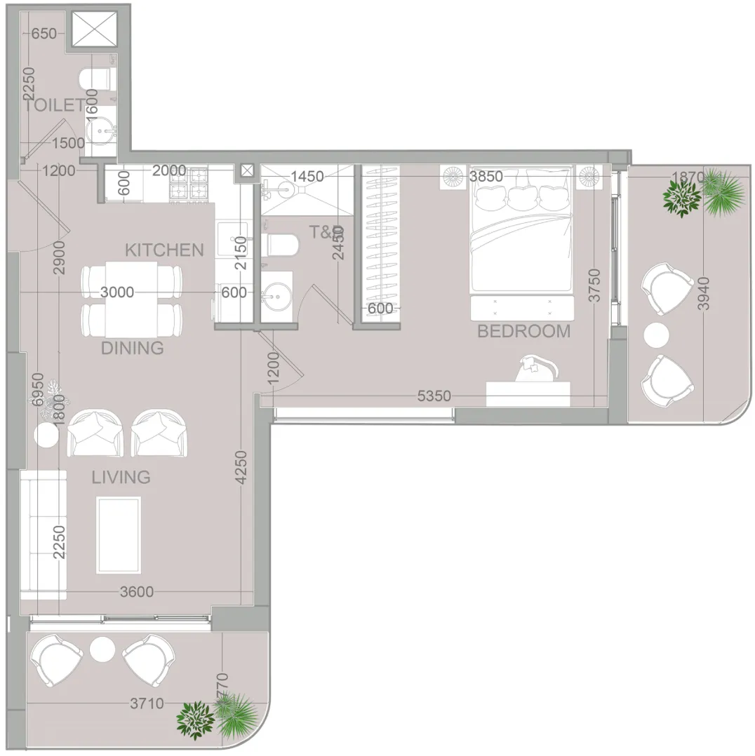 Object 1 TETR1S Tower floor plan