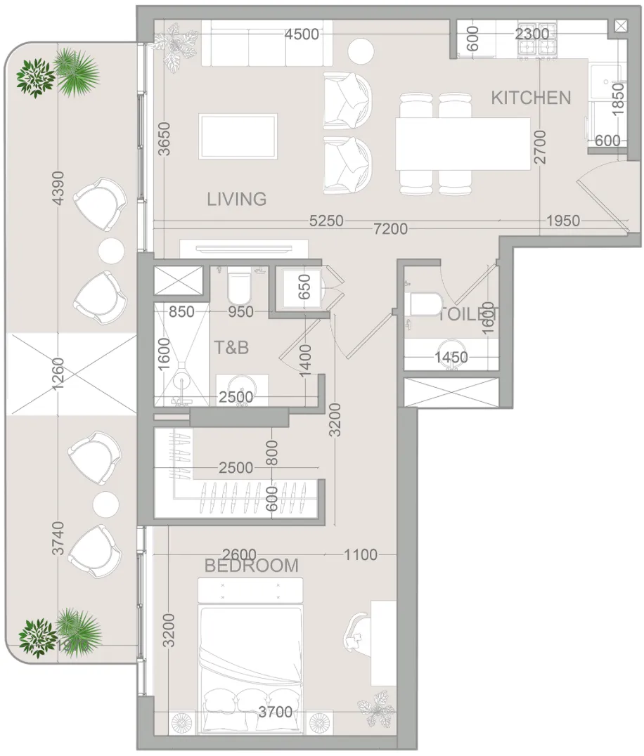 Object 1 TETR1S Tower floor plan