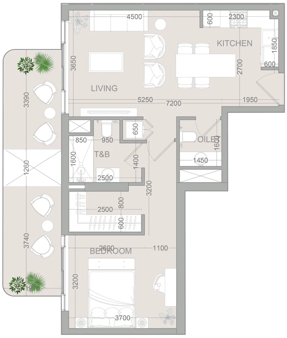 Object 1 TETR1S Tower floor plan
