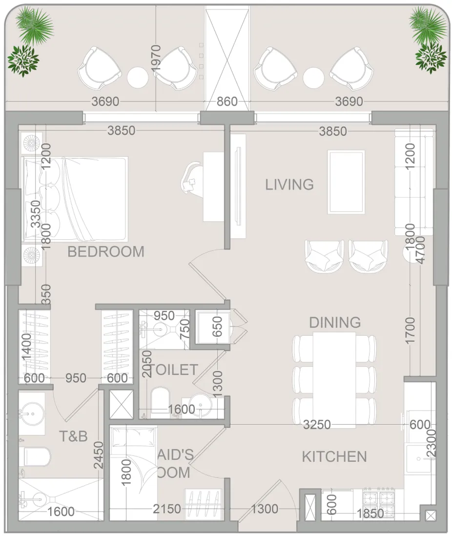 Object 1 TETR1S Tower floor plan