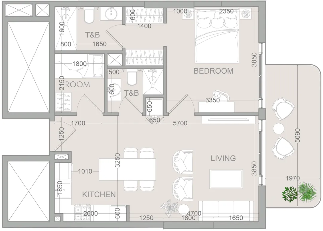 Object 1 TETR1S Tower floor plan