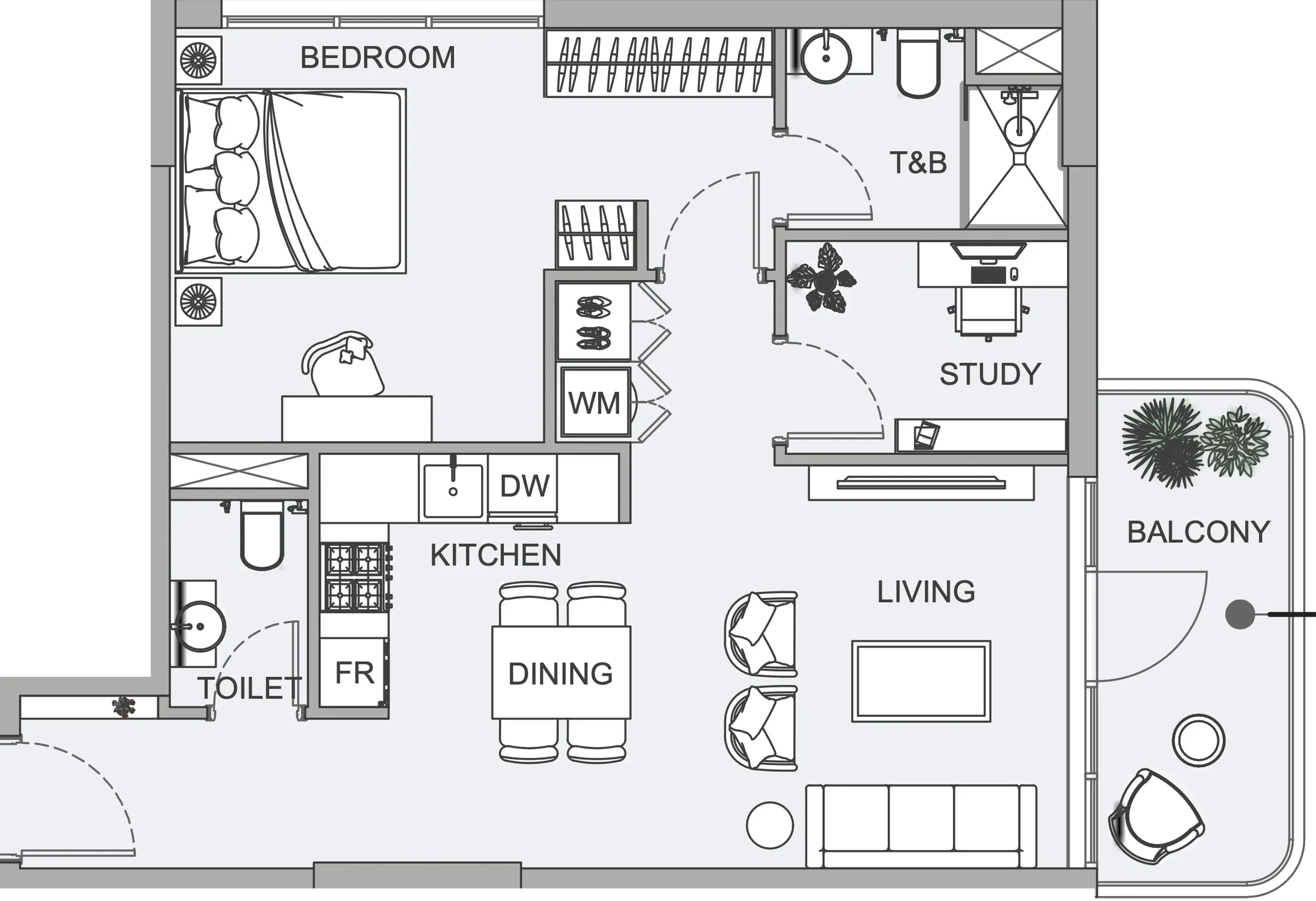 Object 1 TETR1S Tower floor plan