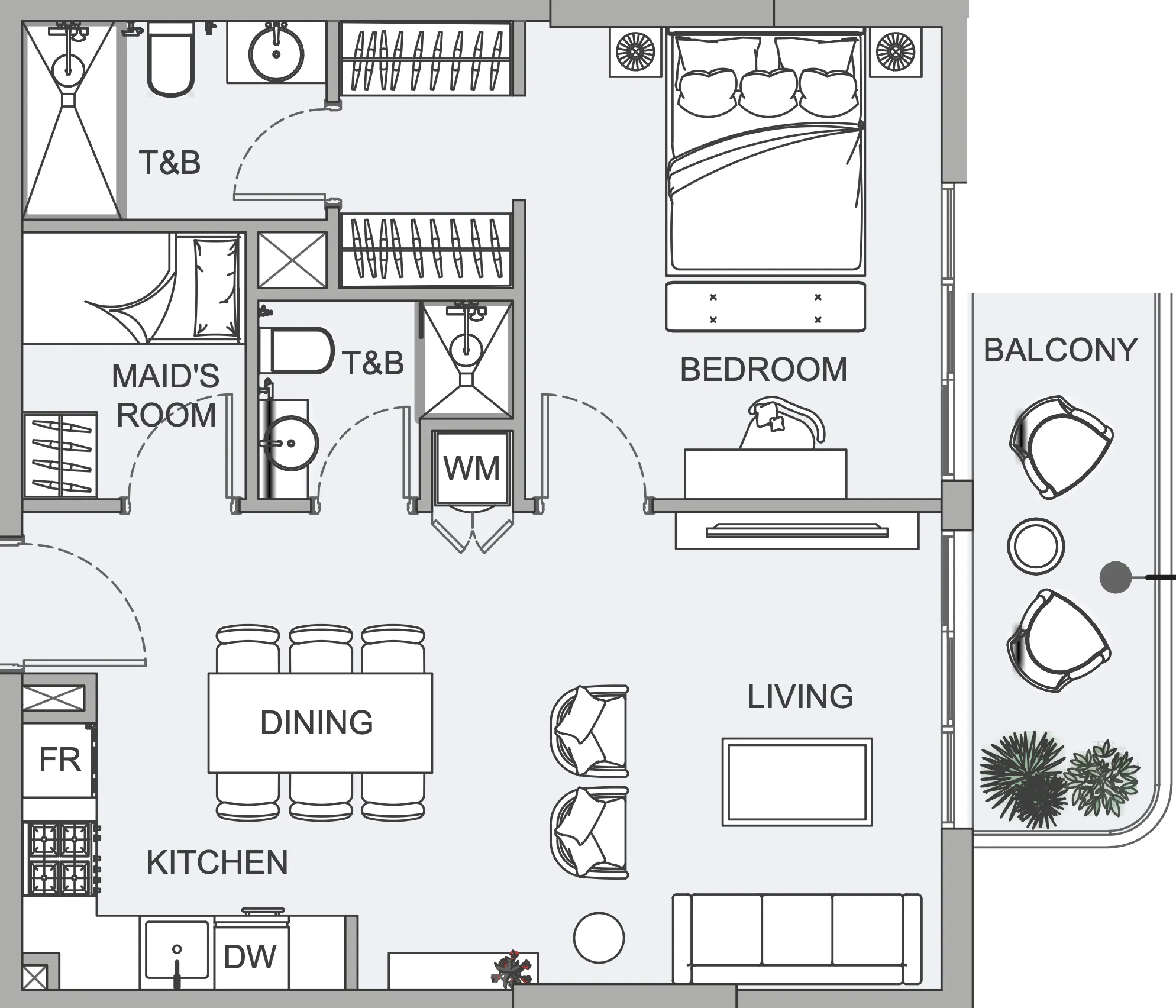 Object 1 TETR1S Tower floor plan