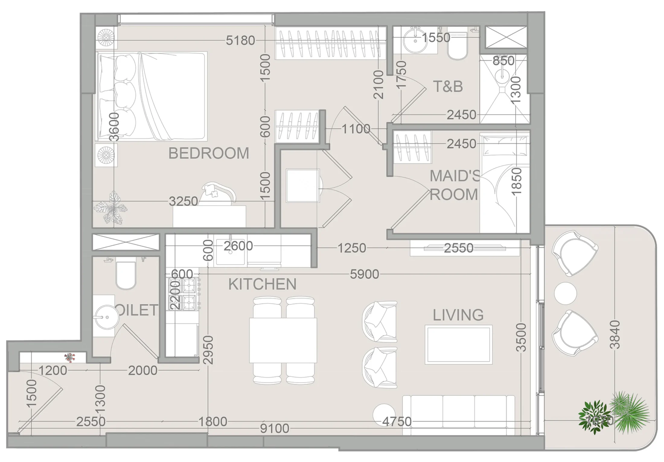 Object 1 TETR1S Tower floor plan