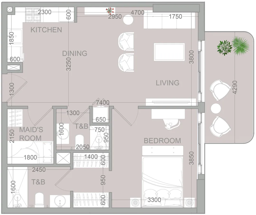 Object 1 TETR1S Tower floor plan