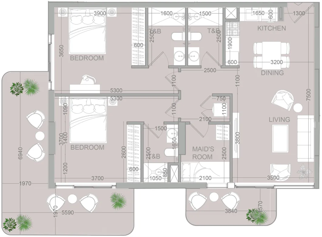 Object 1 TETR1S Tower floor plan