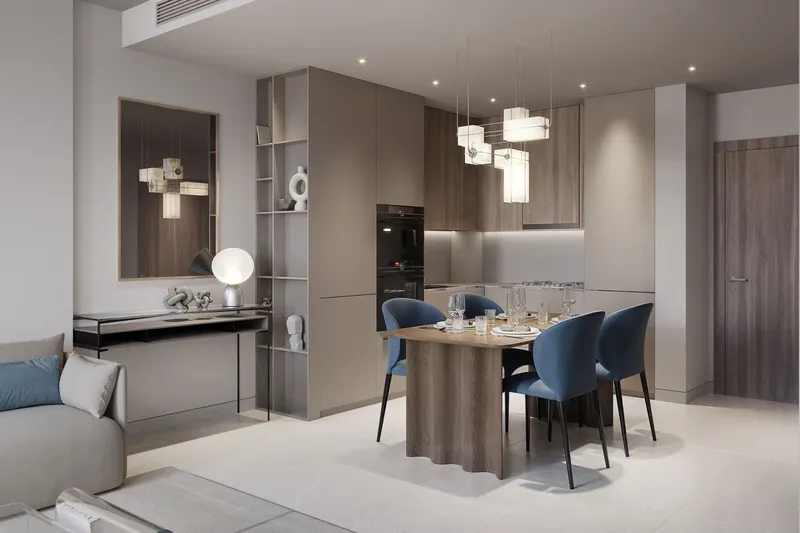 Interior at TETR1S Tower in JVC (Jumeirah Village Circle) Dubai