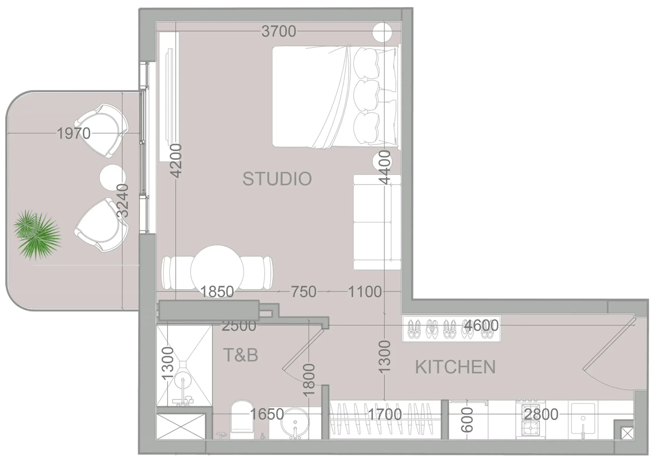 Object 1 TETR1S Tower floor plan