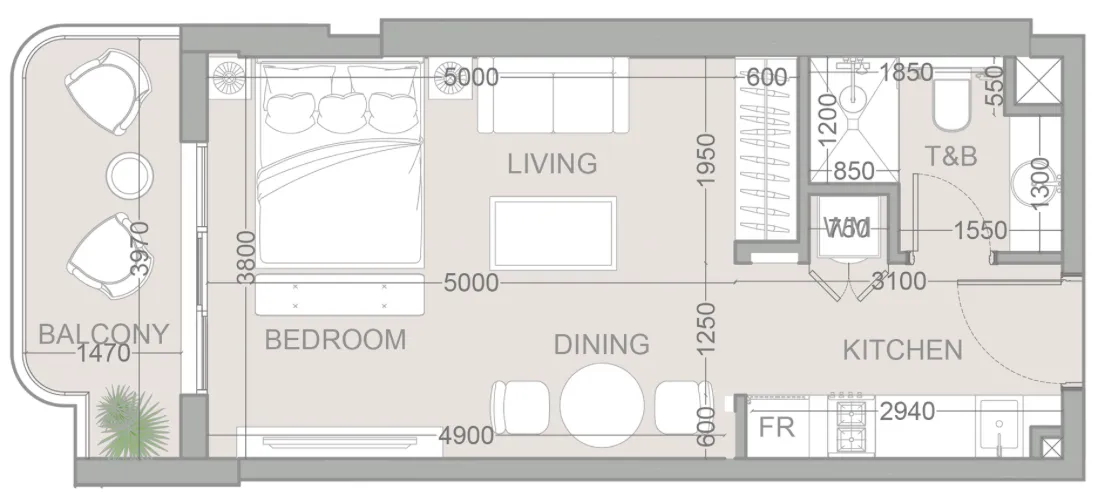 Object 1 TETR1S Tower floor plan