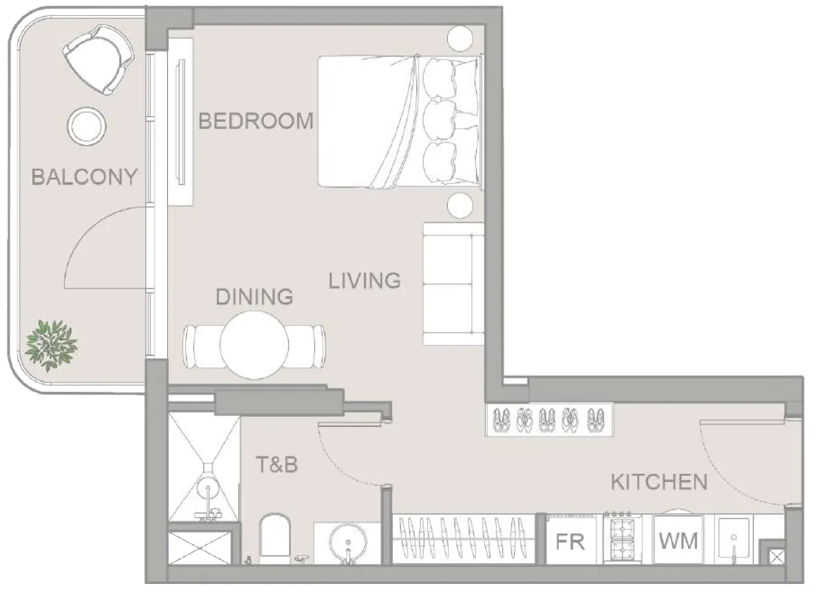 Object 1 TETR1S Tower floor plan