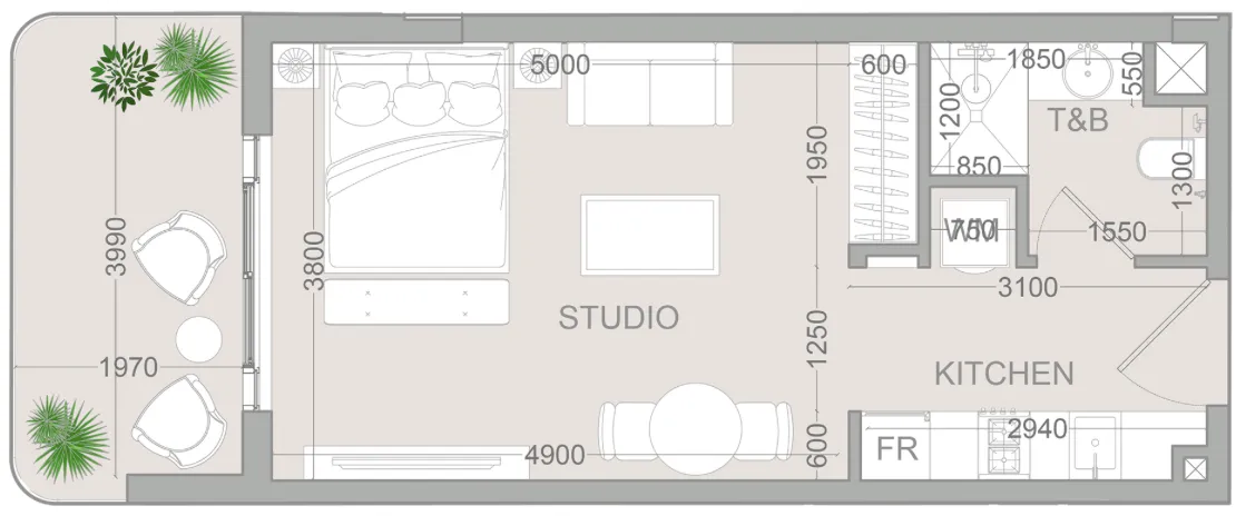 Object 1 TETR1S Tower floor plan