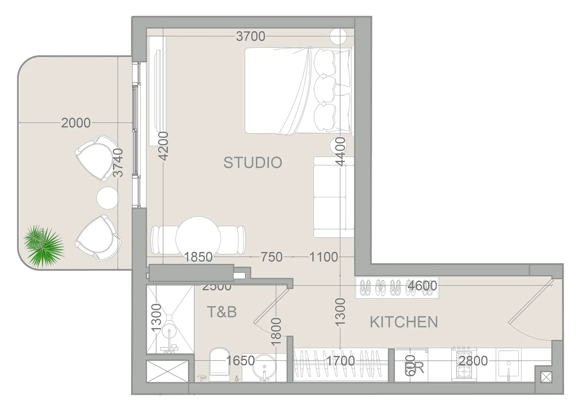 Object 1 TETR1S Tower floor plan