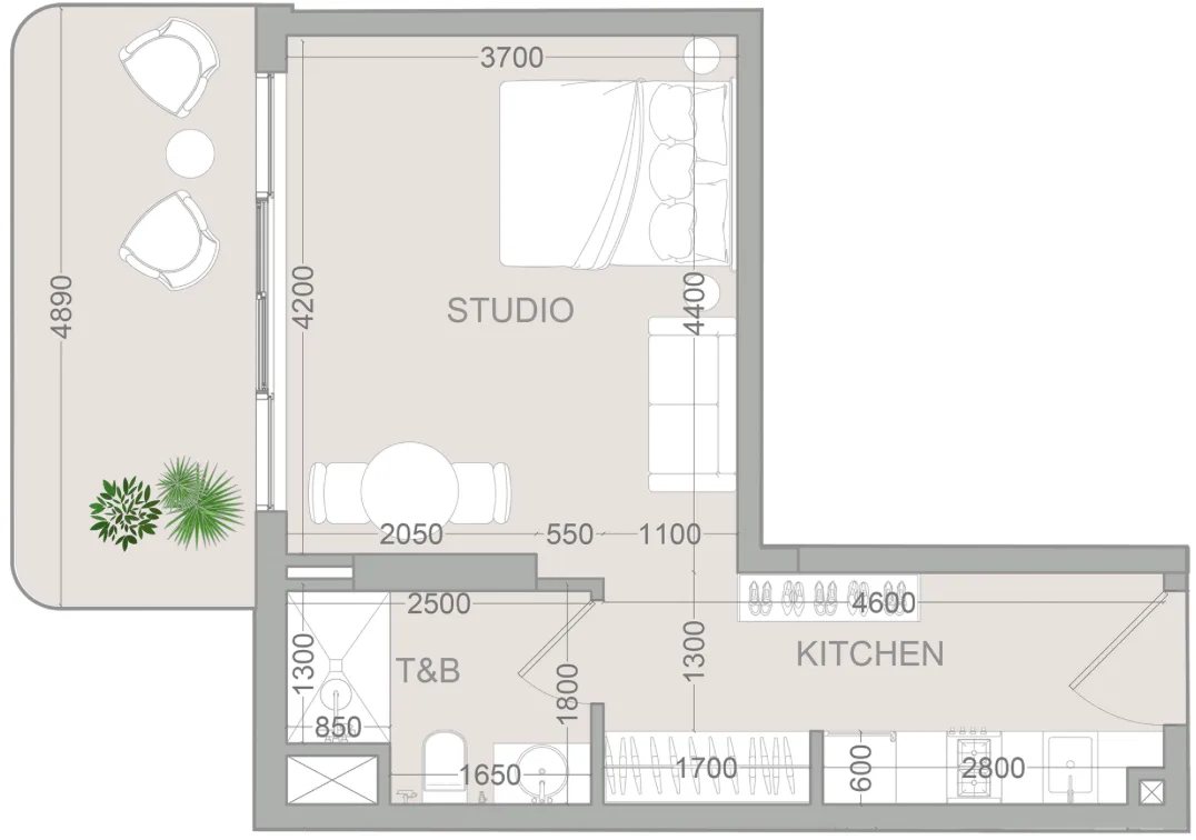 Object 1 TETR1S Tower floor plan
