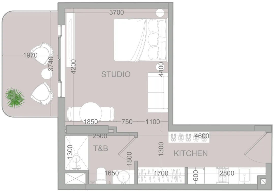 Object 1 TETR1S Tower floor plan