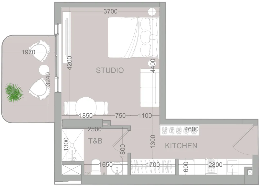 Object 1 TETR1S Tower floor plan