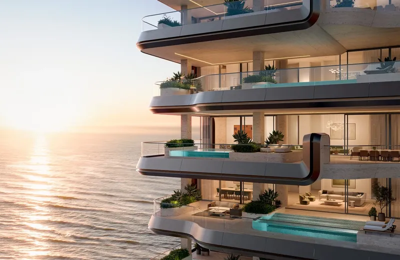 Exterior at The Alba Residences by Omniyat in Dubai