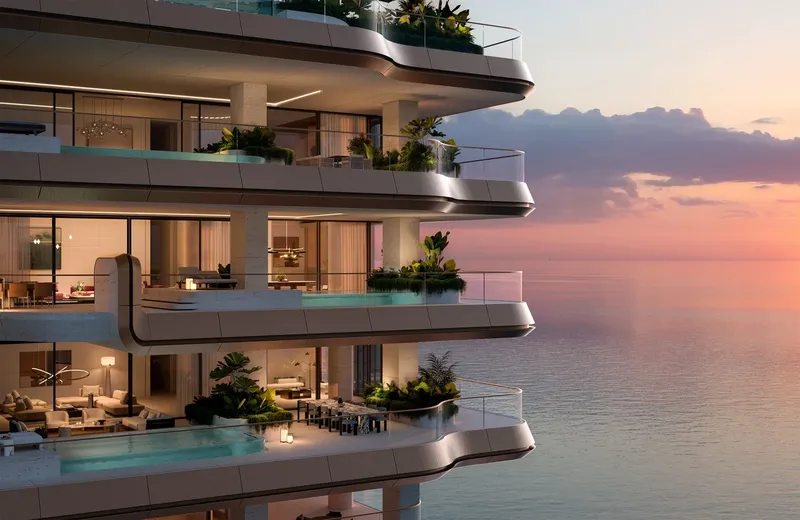 Exterior at The Alba Residences by Omniyat in Dubai