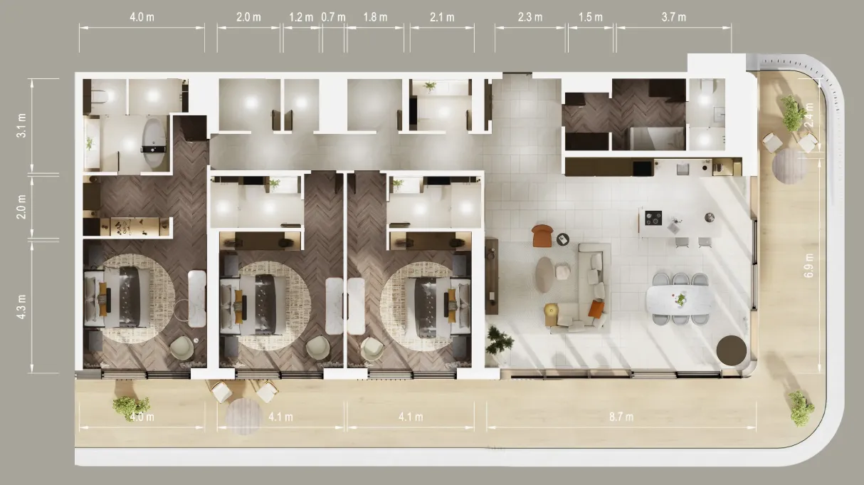 ALDAR The Arthouse floor plan