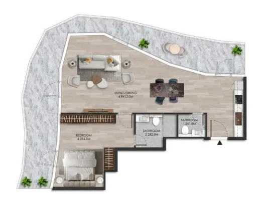 Range Developments The Beach House floor plan