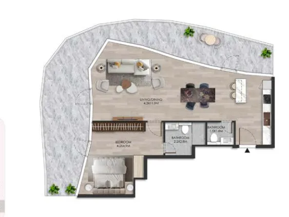 Range Developments The Beach House floor plan