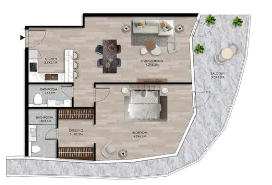 Range Developments The Beach House floor plan