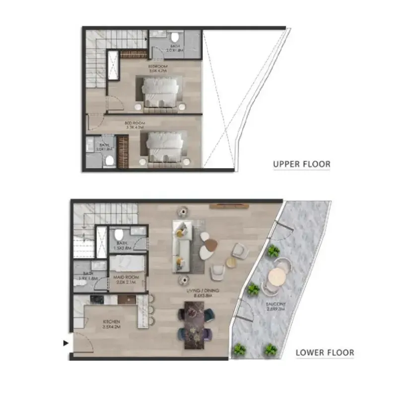 Range Developments The Beach House floor plan
