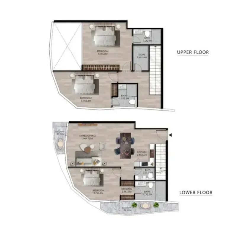 Range Developments The Beach House floor plan