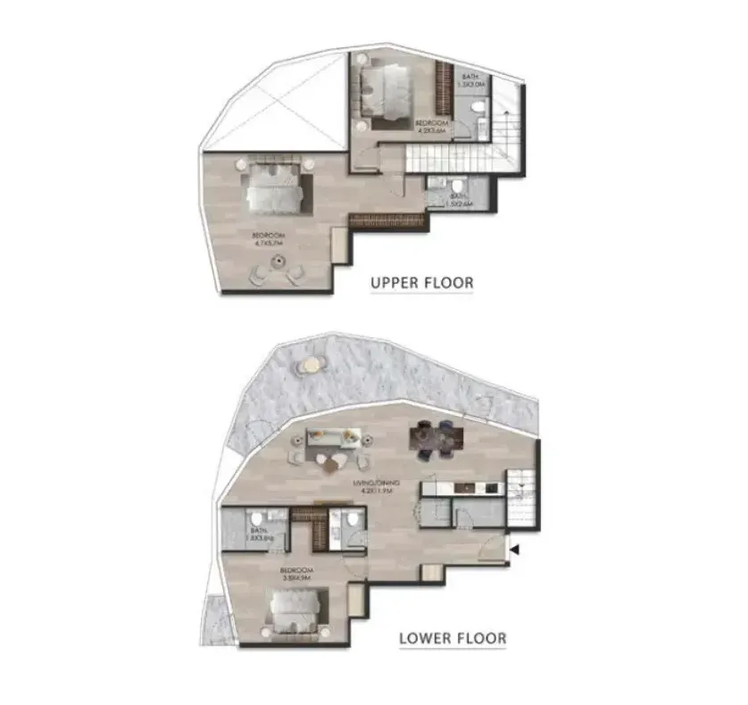 Range Developments The Beach House floor plan
