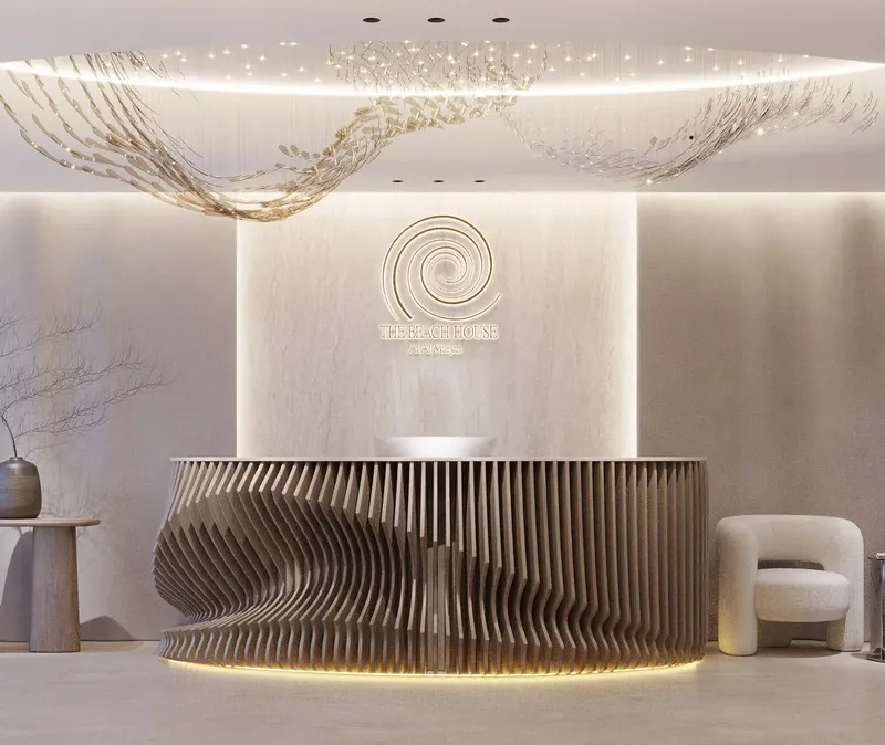 Lobby at The Beach House in Al Marjan Island Ras Al Khaimah