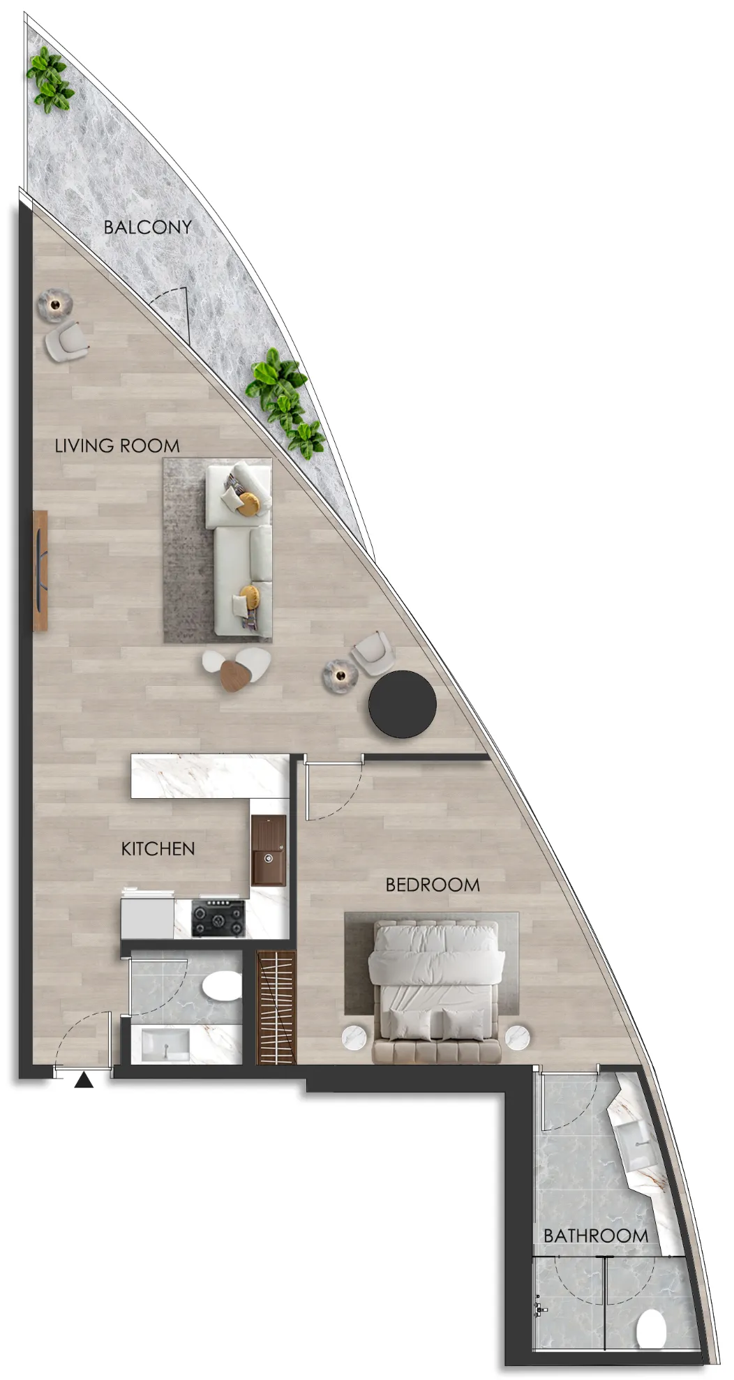 Range Developments The Beach Residence floor plan