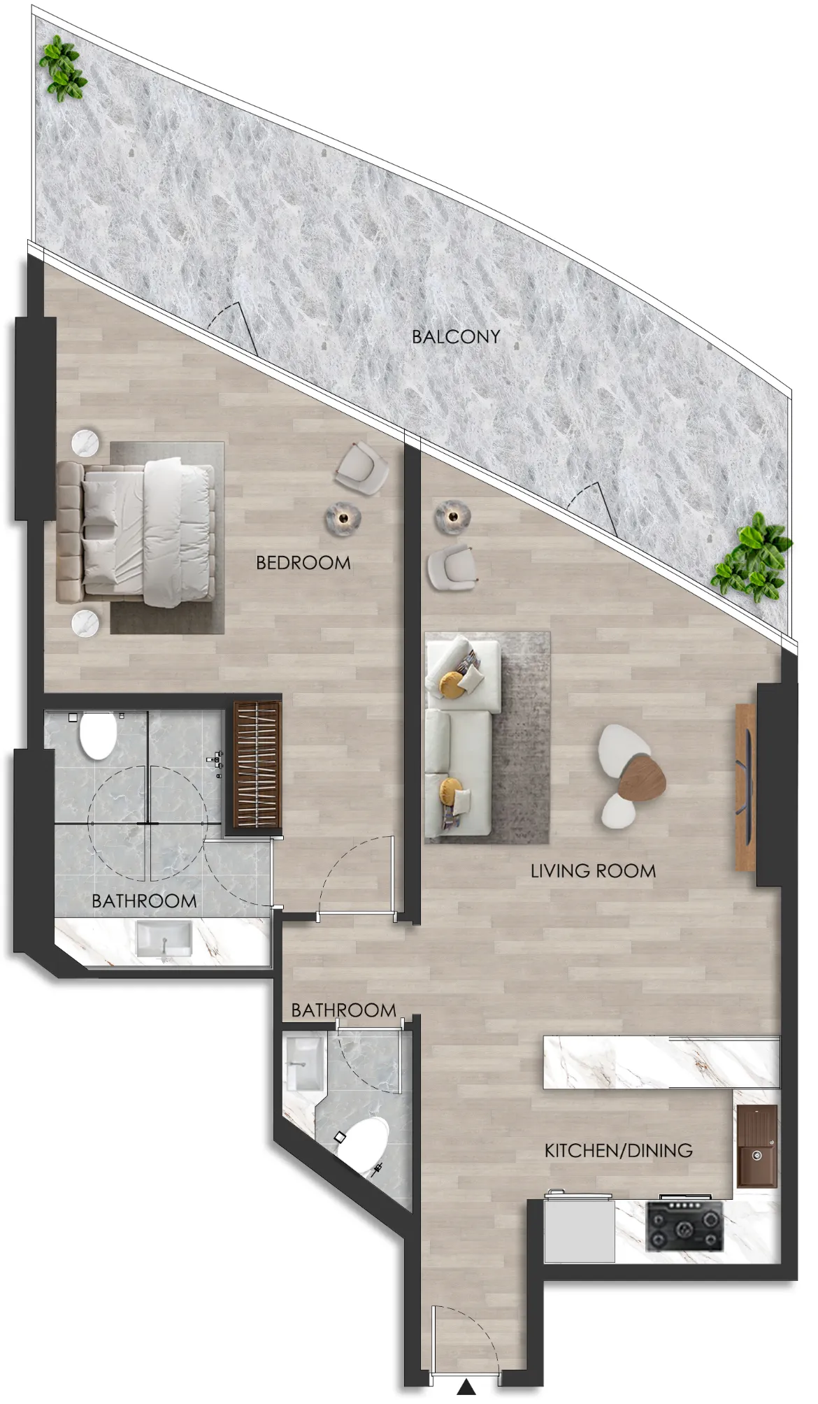 Range Developments The Beach Residence floor plan