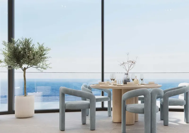 Interior at The Beach Residence in Al Marjan Island Ras Al Khaimah