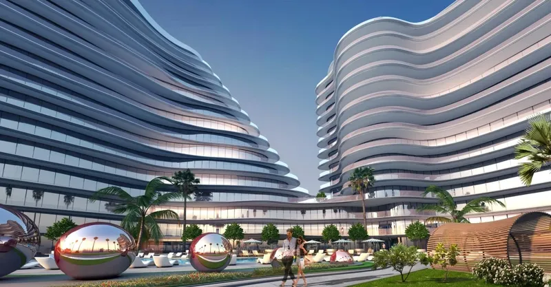 Exterior at The Beach Residence in Al Marjan Island Ras Al Khaimah