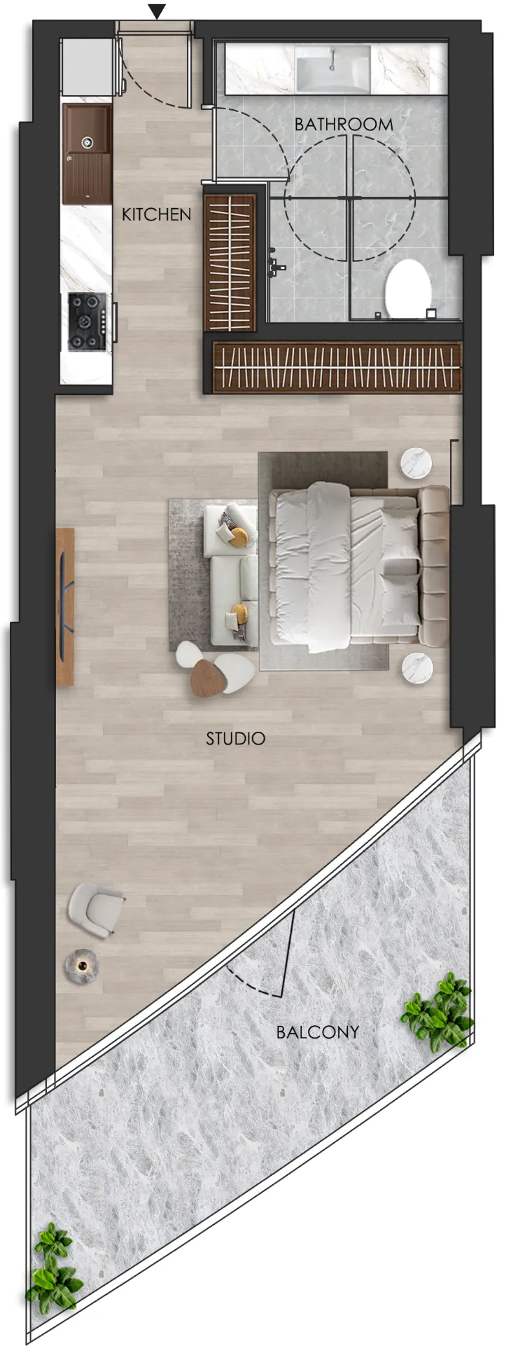 Range Developments The Beach Residence floor plan