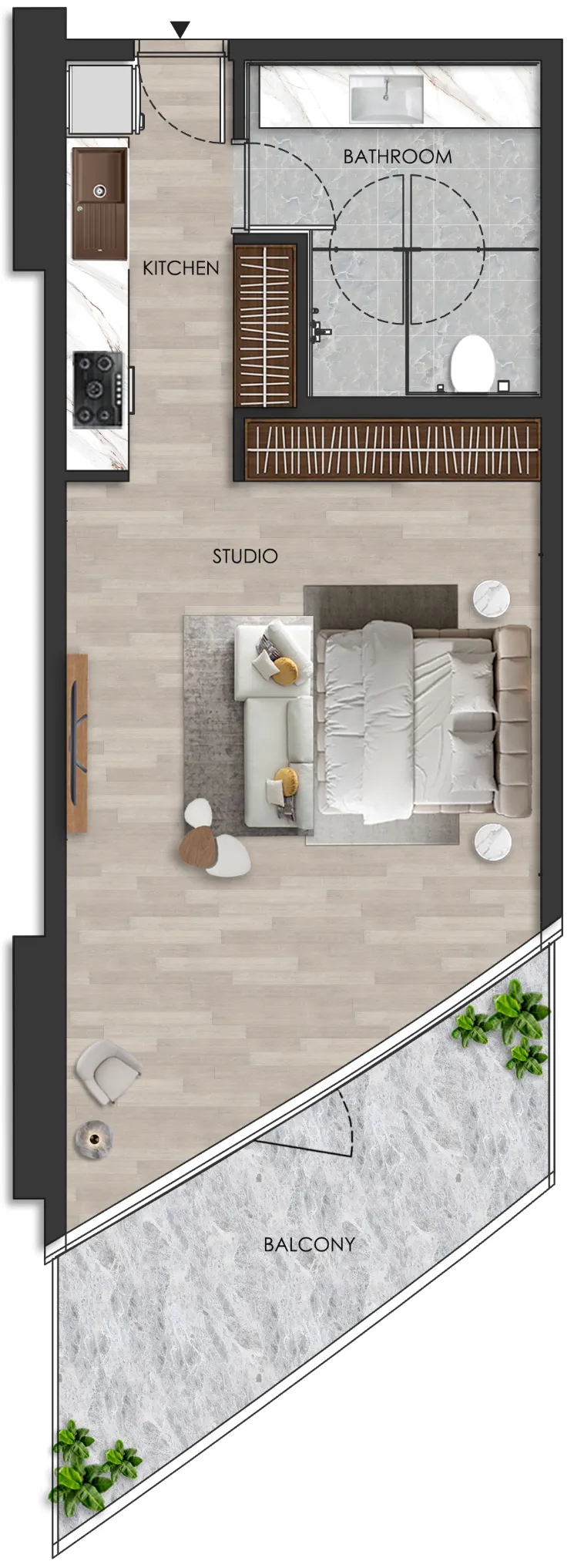 Range Developments The Beach Residence floor plan