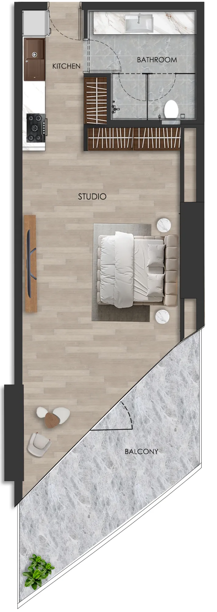 Range Developments The Beach Residence floor plan
