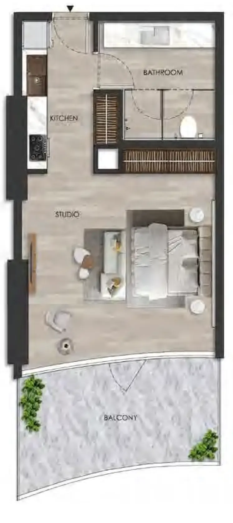 Range Developments The Beach Residence floor plan