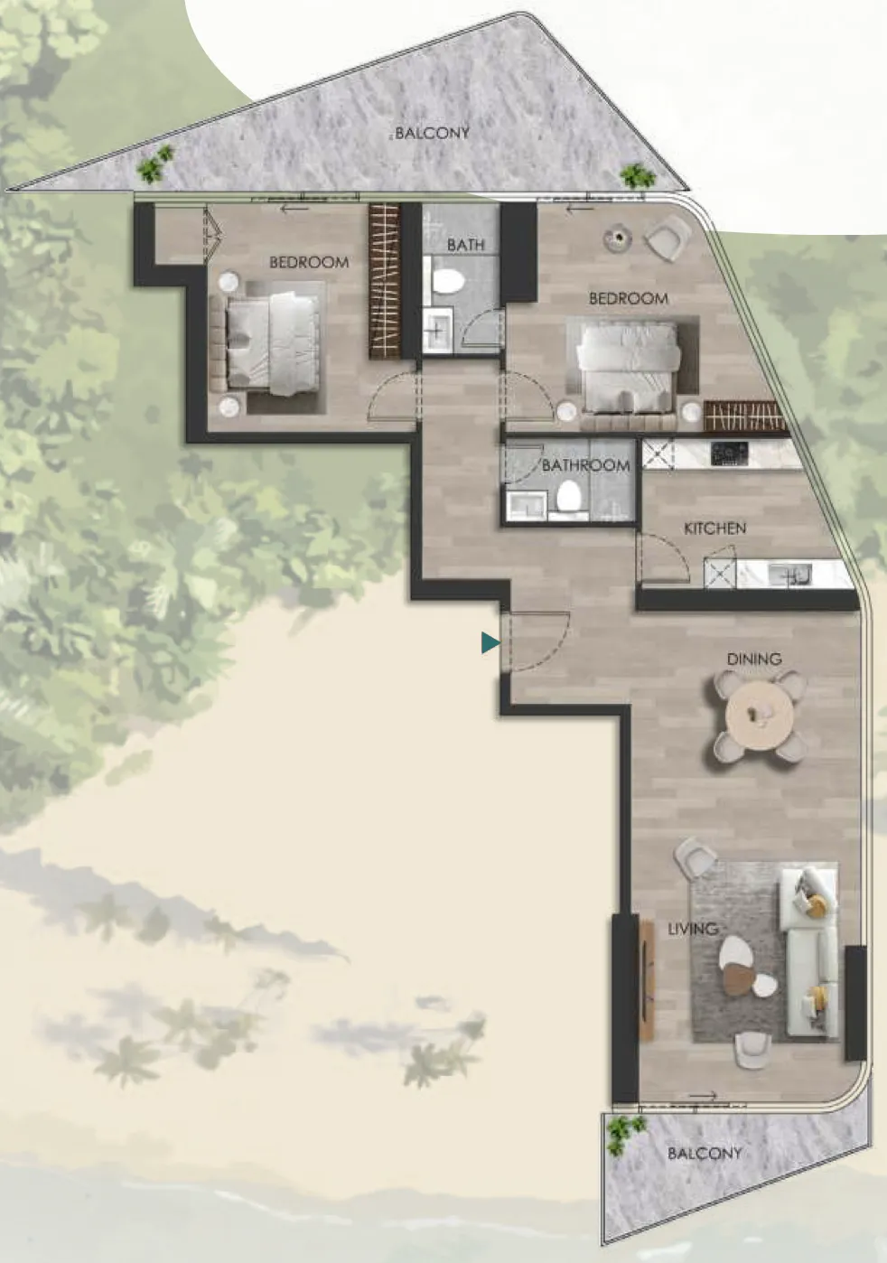 Range Developments The Beach Vista floor plan