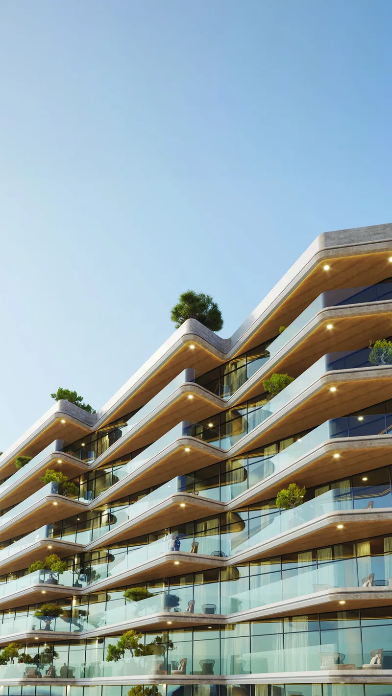 Exterior at The Beach Vista in Al Marjan Island Ras Al Khaimah