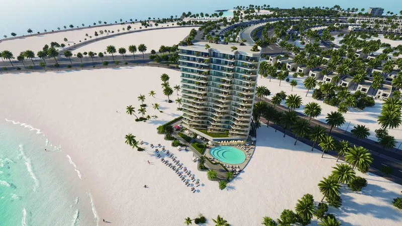 Exterior at The Beach Vista in Al Marjan Island Ras Al Khaimah