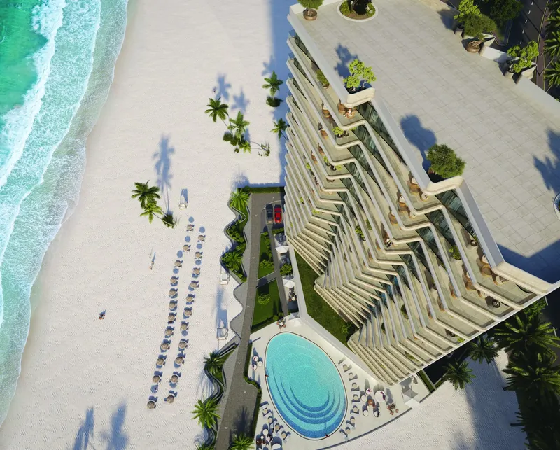 Exterior at The Beach Vista in Al Marjan Island Ras Al Khaimah