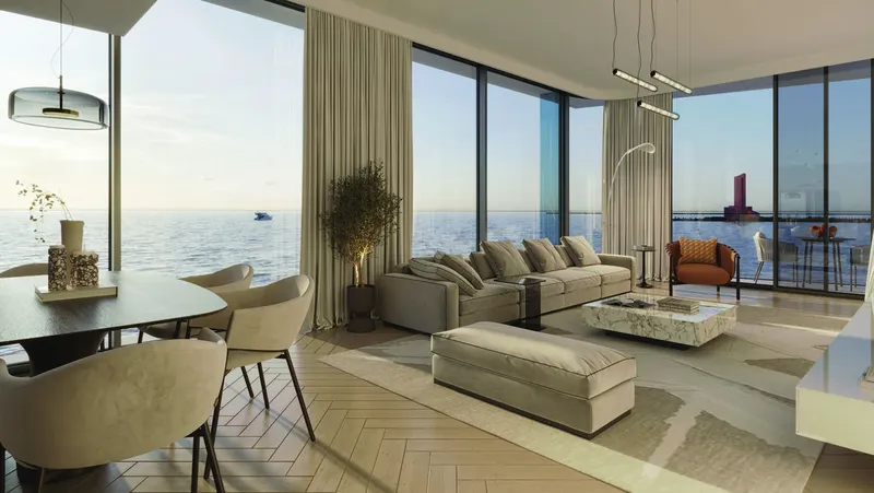 Interior at The Beach Vista in Al Marjan Island Ras Al Khaimah