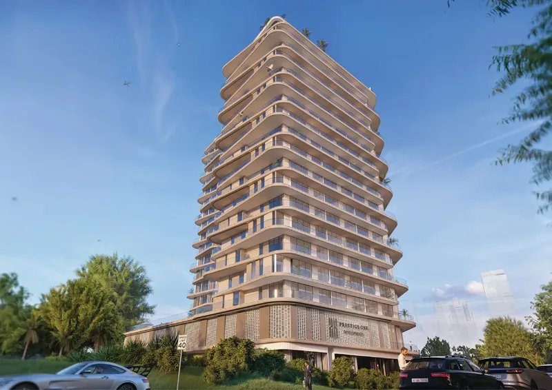 Exterior at The Boulevard in Dubailand Residence Complex Dubai