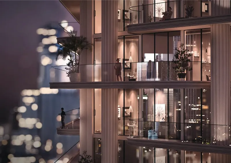 Exterior at The Boulevard in Dubailand Residence Complex Dubai