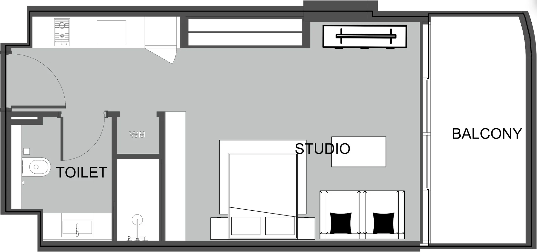 Prestige One Developments The Boulevard floor plan