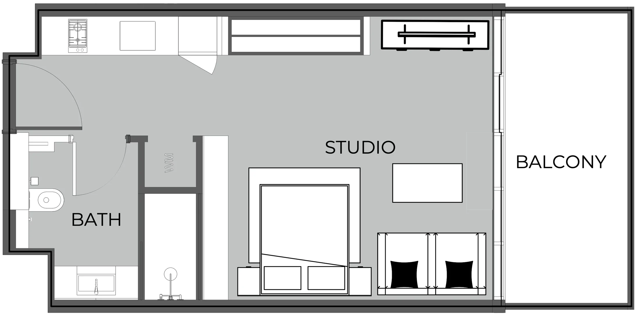 Prestige One Developments The Boulevard floor plan