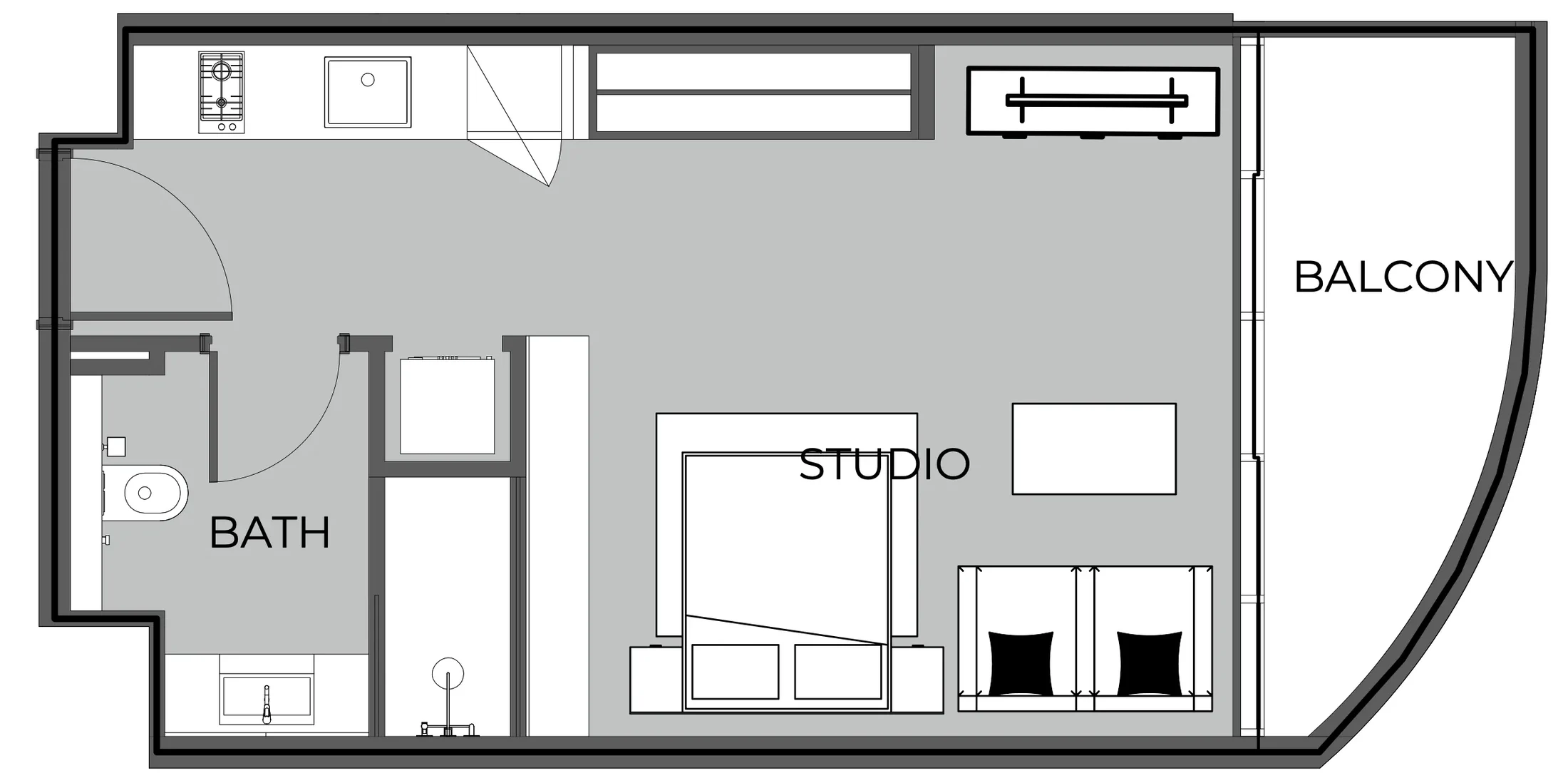 Prestige One Developments The Boulevard floor plan