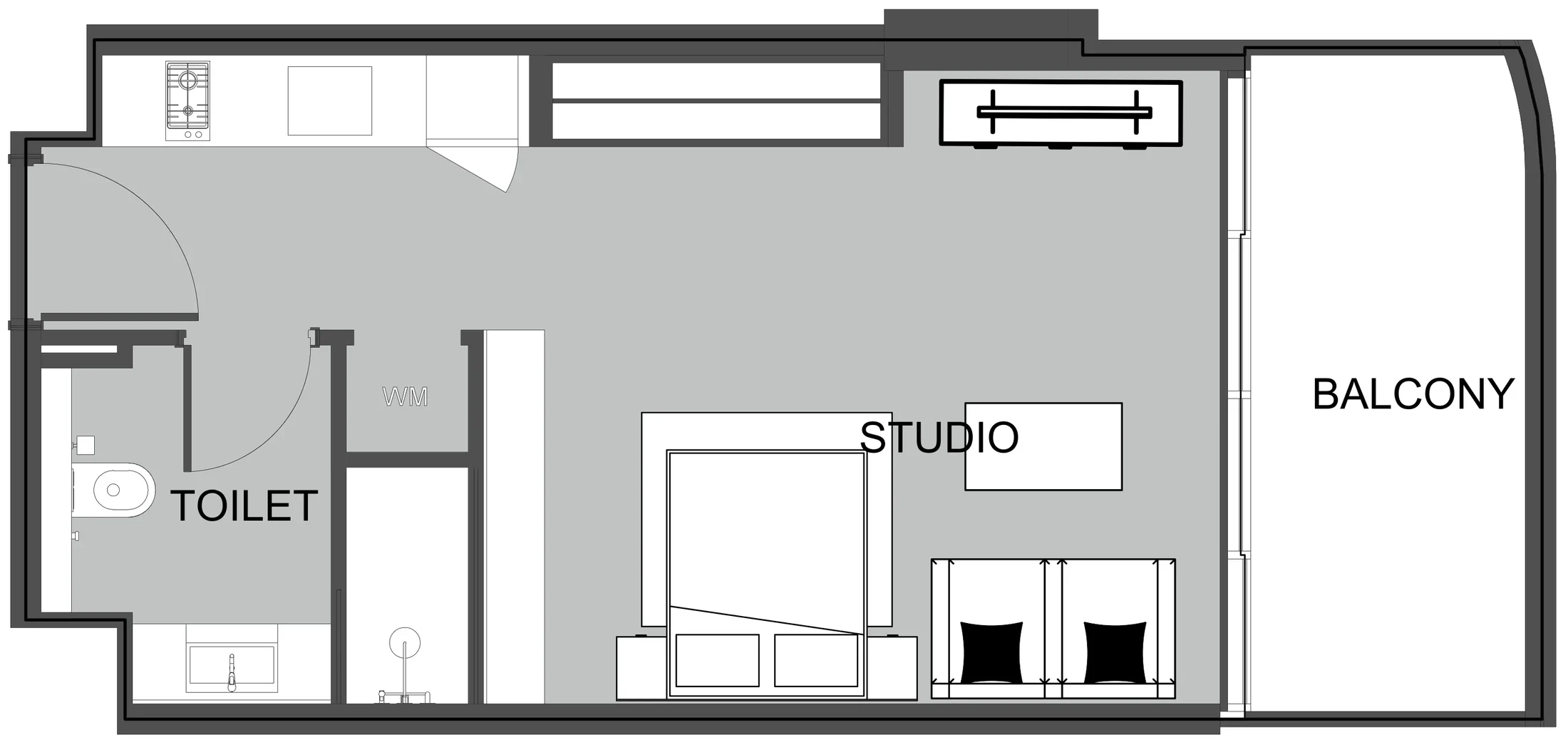 Prestige One Developments The Boulevard floor plan