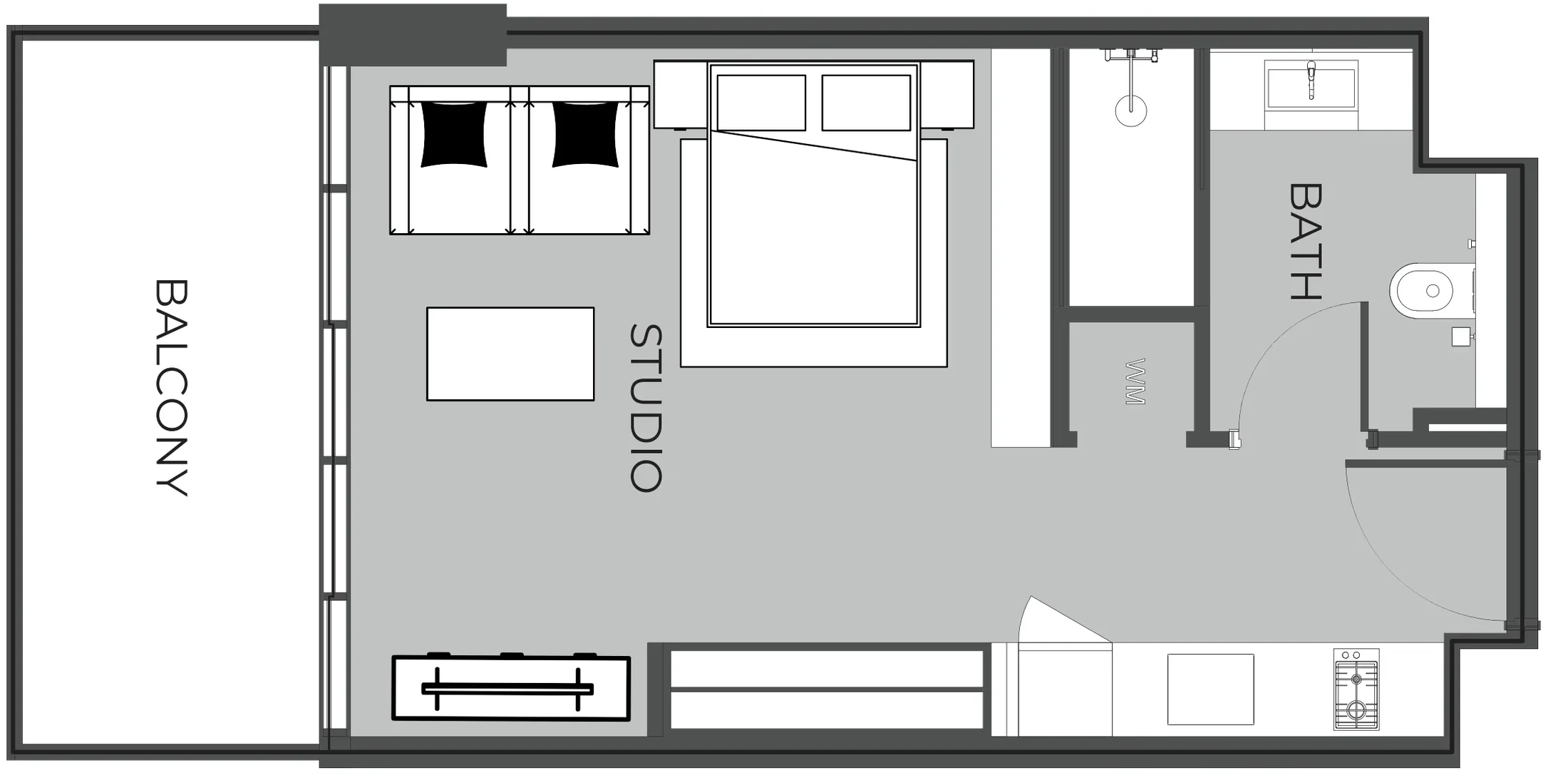 Prestige One Developments The Boulevard floor plan